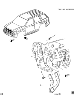 ST VEHICLE TIE DOWN-FRONT(VR6)