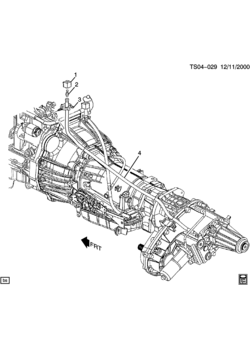 T1 TRANSFER CASE VENT TUBE