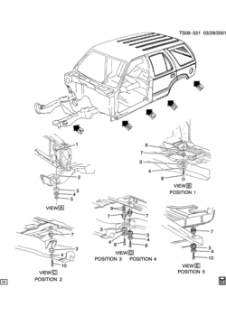 ST(06) BODY MOUNTING