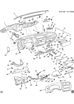 ST INSTRUMENT PANEL & RELATED PARTS PART 1 (ZN4)