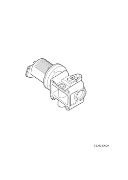 Exhaust gas recirculation valve, (2003-2011) , Z19DT,Z19DTH,D223L