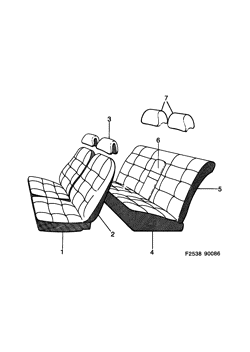 Covers - Block pattern, (1986-1986)