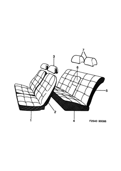 Covers - Block pattern, (1987-1987)