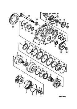 Gears, pinion - Part 3, (1985-1989) , A