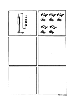 Suspension system - Wheel, (1990-1993)