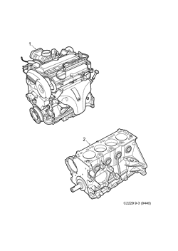 Basic engine - Motor, (2004-2009) , Z18XE