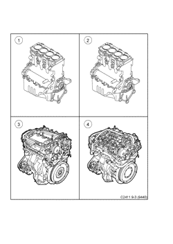 Basic engine - Motor, (2005-2012) , Z19DT,Z19DTH,Z19DTR,A19DTR