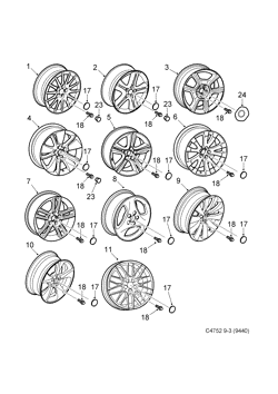 Wheel, (2003-2012) , 4D,5D,CV