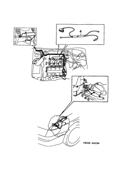 Motor, transmission, (1997-1997) , 6-CYL