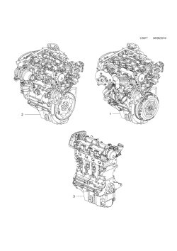 Basic engine - Engine, (2010-2011) , A20DTH,A20DTR
