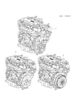 Basic engine - Engine, (2010-2011) , A20NHT,A20NFT