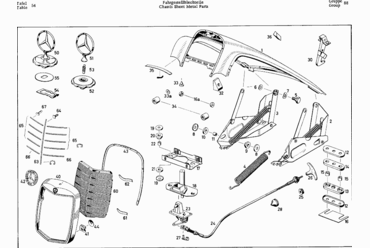 054 CHASSIS SHEET METAL PARTS