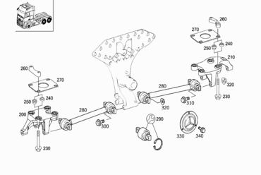 335 CENTRAL BEARING,REAR AXLE CONTROL ARM