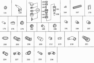 030 CONTACT PARTS,GROMMETS,MOUNTING PARTS