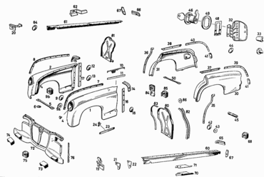 050 CHASSIS SHEET METAL PARTS