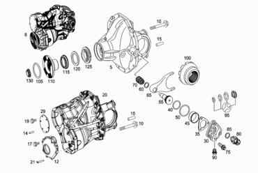 350 DIFFERENTIAL GEAR,DIFFERENTIAL LOCK