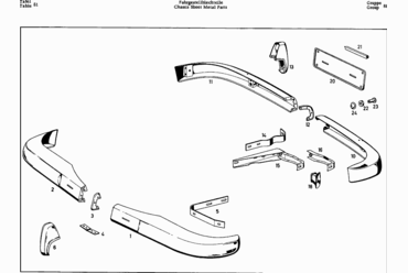 051 CHASSIS SHEET METAL PARTS