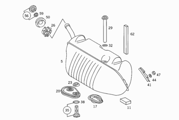 015 FUEL TANK WITH ATTACHMENT PARTS