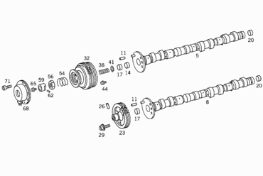 015 CAMSHAFT AND CHAIN DRIVE