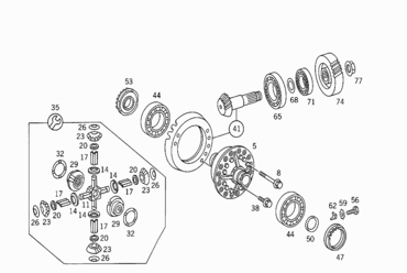 405 AXLE INTRODUCTION,(DIFFERENTIAL GEAR)