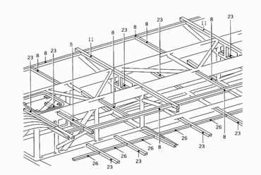 150 SUBSTRUCTURE FRAMEWORK,CENTRAL AND REAR