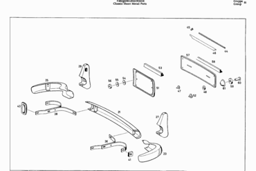 057 CHASSIS SHEET METAL PARTS