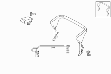 270 BELT LOCKING RETRACTOR,AIRBAG,AND ROLL-OVER BAR