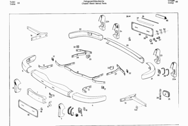 053 CHASSIS SHEET METAL PARTS