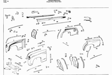 056 CHASSIS SHEET METAL PARTS