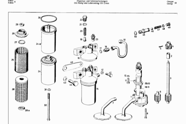 008 OIL PUMP AND LUBRICATING-OIL LINES
