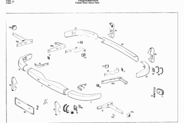 057 CHASSIS SHEET METAL PARTS