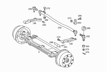 001 FRONT AXLE