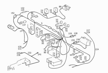390 INBOARD CABLE HARNESS
