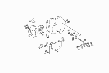 045 ATTACHMENT PARTS USED FOR ALTERNATOR