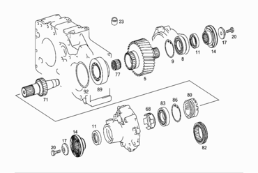 425 FRONT-AXLE/REAR-AXLE OUTPUT