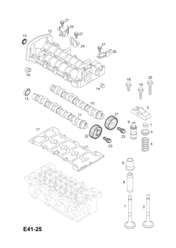 VALVES, INLET AND EXHAUST