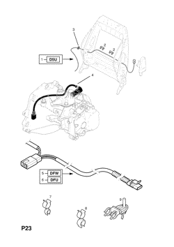 SIDE AIR BAG WIRING HARNESS