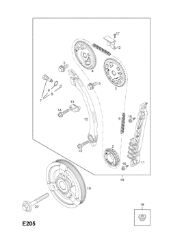 TIMING CHAIN,GEAR AND PULLEYS