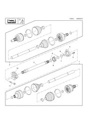 FRONT AXLE DRIVE SHAFT
