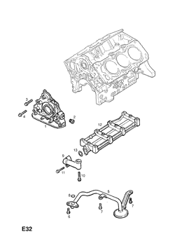 OIL PUMP AND FITTINGS