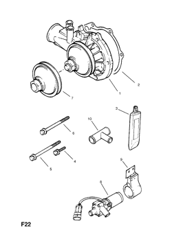 WATER PUMP AND FITTINGS (CONTD.)