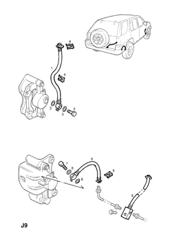 BRAKE PIPES AND HOSES (CONTD.)