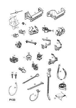 BODY WIRING HARNESS FITTINGS