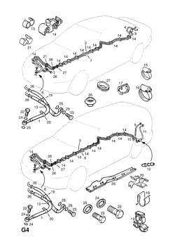 FUEL PIPES AND FITTINGS