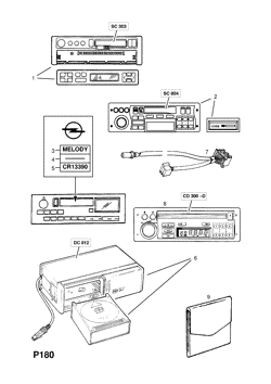 RADIO AND CASSETTE PLAYER (EXCHANGE)