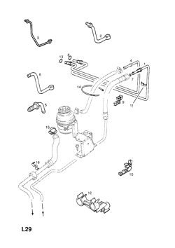 POWER STEERING PIPES AND HOSES (CONTD.)