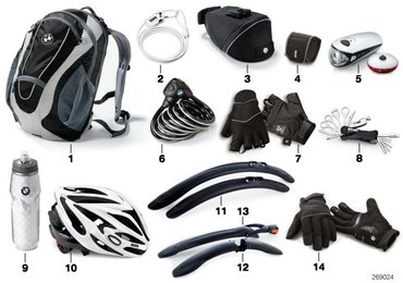 Bikes & Equipment - Accessories 2011/12