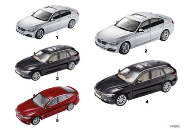 Миниат.модели BMW - BMW 3-й сер.2013/14