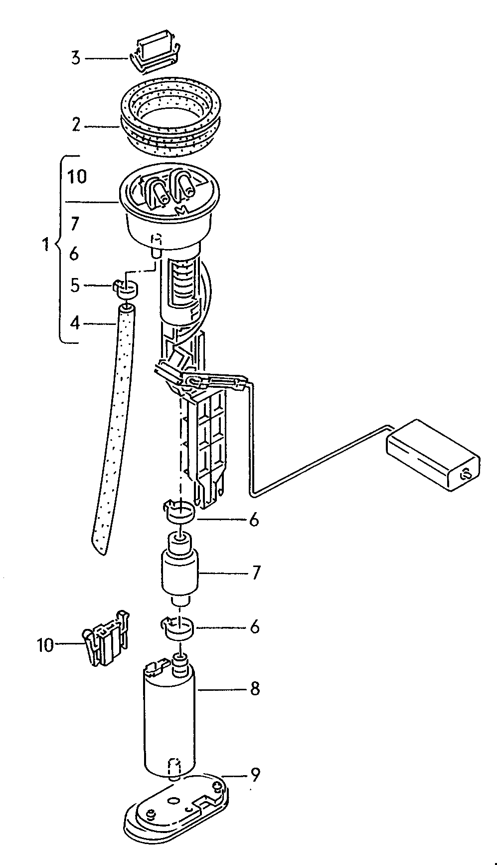 corrado-1989-1995-assemblage-a-utiliser-pour-transmetteur