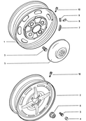 Стальной диск Колпак колеса